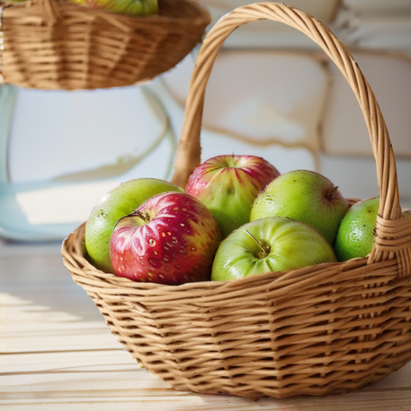 handheld grocery shopping basket
